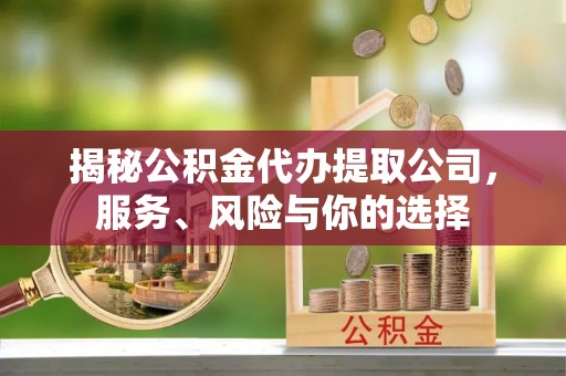 谷城揭秘公积金代办提取公司，服务、风险与你的选择