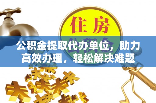 谷城公积金提取代办单位，助力高效办理，轻松解决难题
